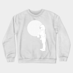 Line Drawing: Child Crewneck Sweatshirt